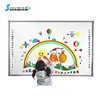 IR Multi Touch Electronic Smart Board Interactive Digital Whiteboard with free software support ten people write at same time