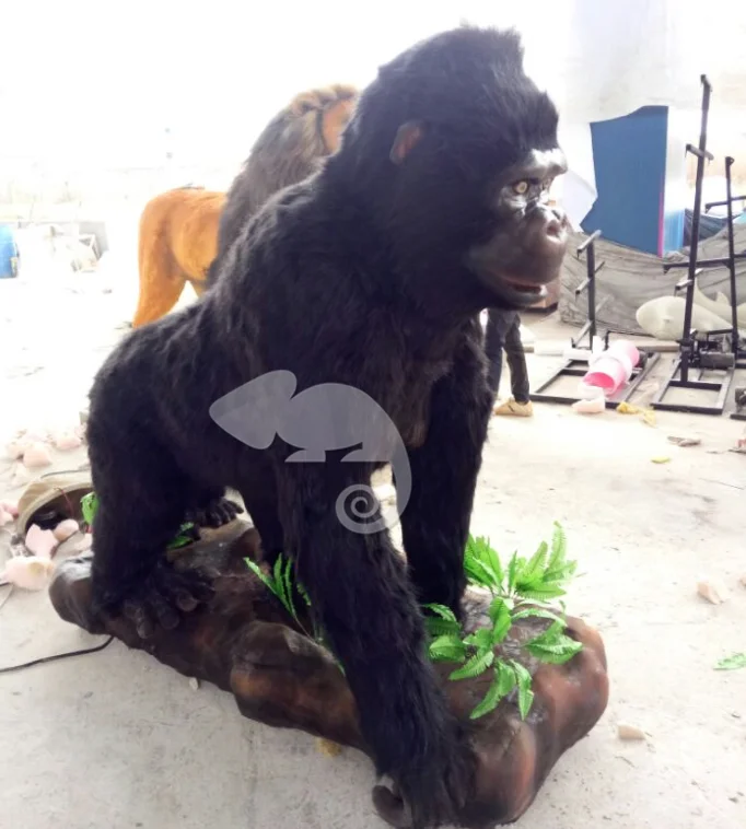 Customized Life Size/giant Animated Wild Animal Gorilla Monkey Models For  Sale - Buy Life Size Nutcracker,Life Sized Stuffed Animals,Animated Life  Size Animals Christmas Product on 