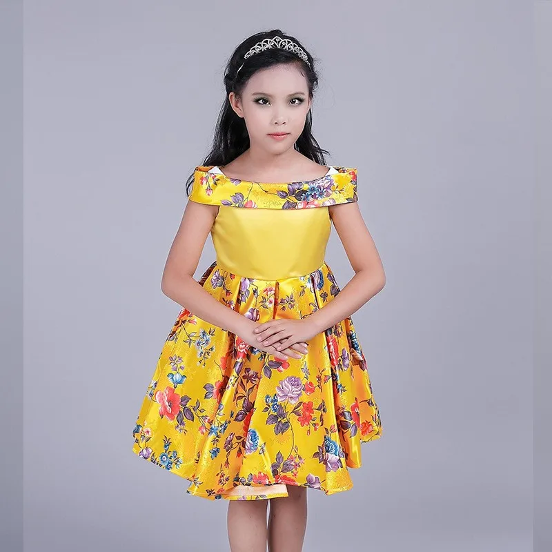 off shoulder frock design