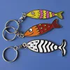 Promotional Metal Stamping Custom Made Quality Cute Fish Shape Keychain