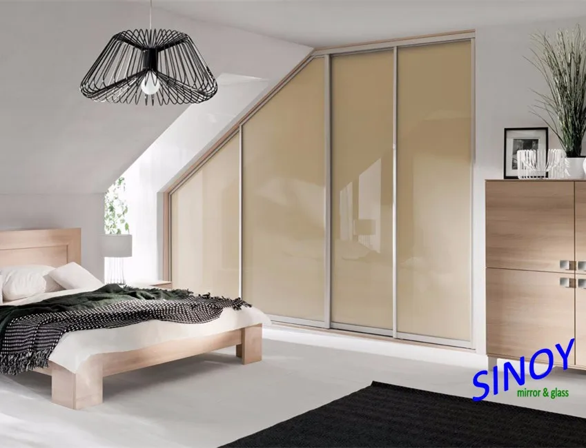 Back Painted Glass Wardrobe Designs Modern Furniture