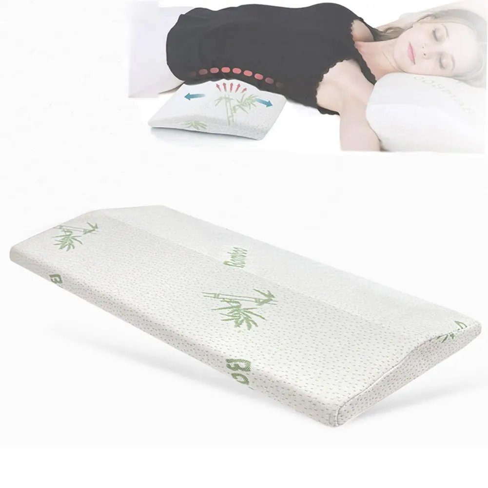 Triangle Bamboo Memory Foam Orthopedic Pillow Pregnancy Lumbar Back Support Of Sleepers Buy