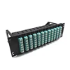 Necero optica fibre cable manufacturer amp 256 212 196 144 112 96 72 64 48 port 4U 6U 8U 16U mpo fiber optic patch panel