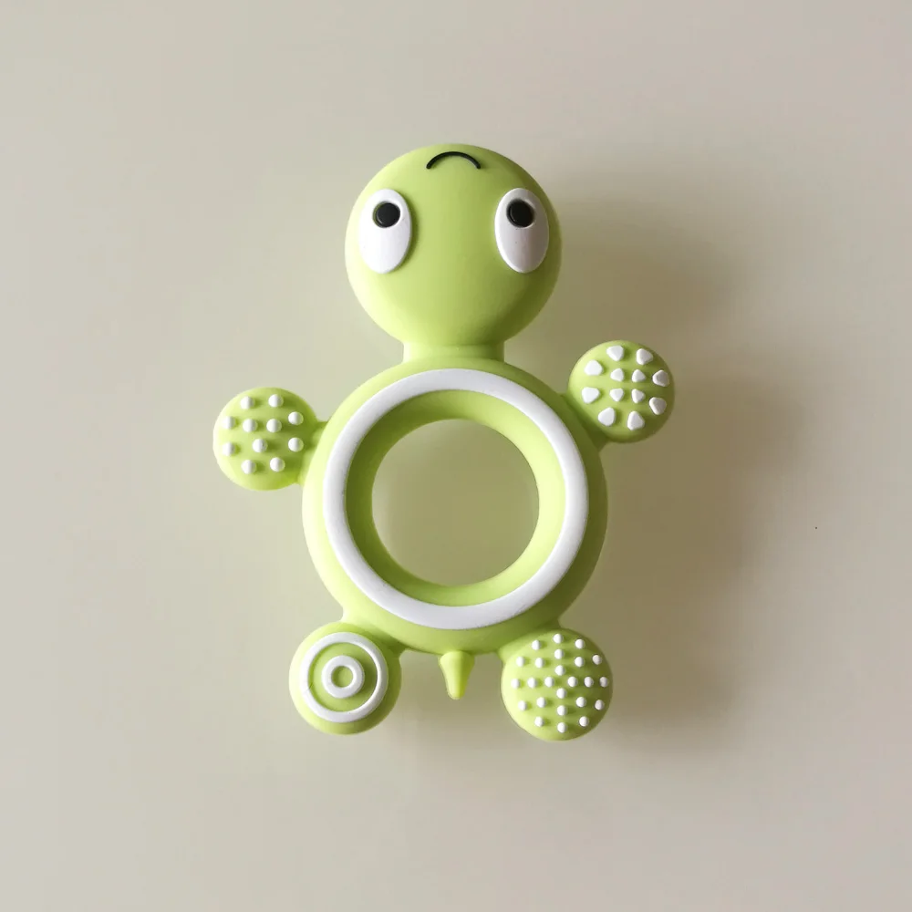 Funny Turtle Cheap Custom Design Silicone Baby Teethers Buy Custom