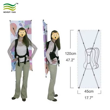 Noveltyflag Wearable Display Holders Billboard Backpack Banner