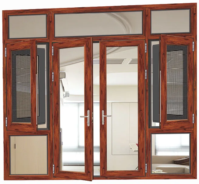 Standard Size Double Glazing Wooden Aluminium Doors And Windows Standard Size Double Glazing Wooden Aluminium Doors And Windows
