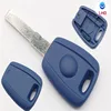 New Style blue fiat transponder key with SIP22 blade fiat key shell