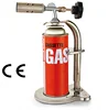 Casette Stainless Steel 304/201 Multifunction Heating Butane Flame Torch for Cutting Cable Industrial with shelf KLL-7006 D