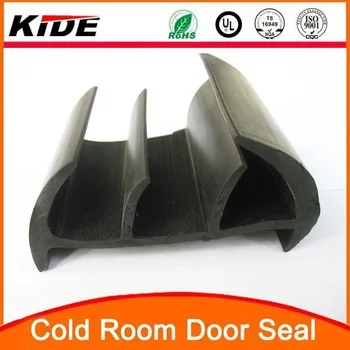Cold Room Freezer Room  Door Gasket Seal Black  6 Meter  with Fixing PVC Strip