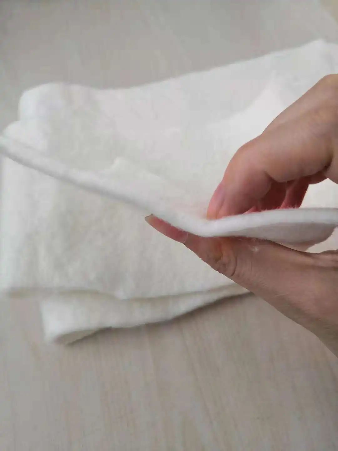 White Color High Loft Bamboo Batting Needle Punched Bamboo Batting