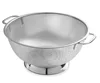 Stainless Steel Colander 5 QT Dishware Large Strainer Basket for Fruit and Vegetable