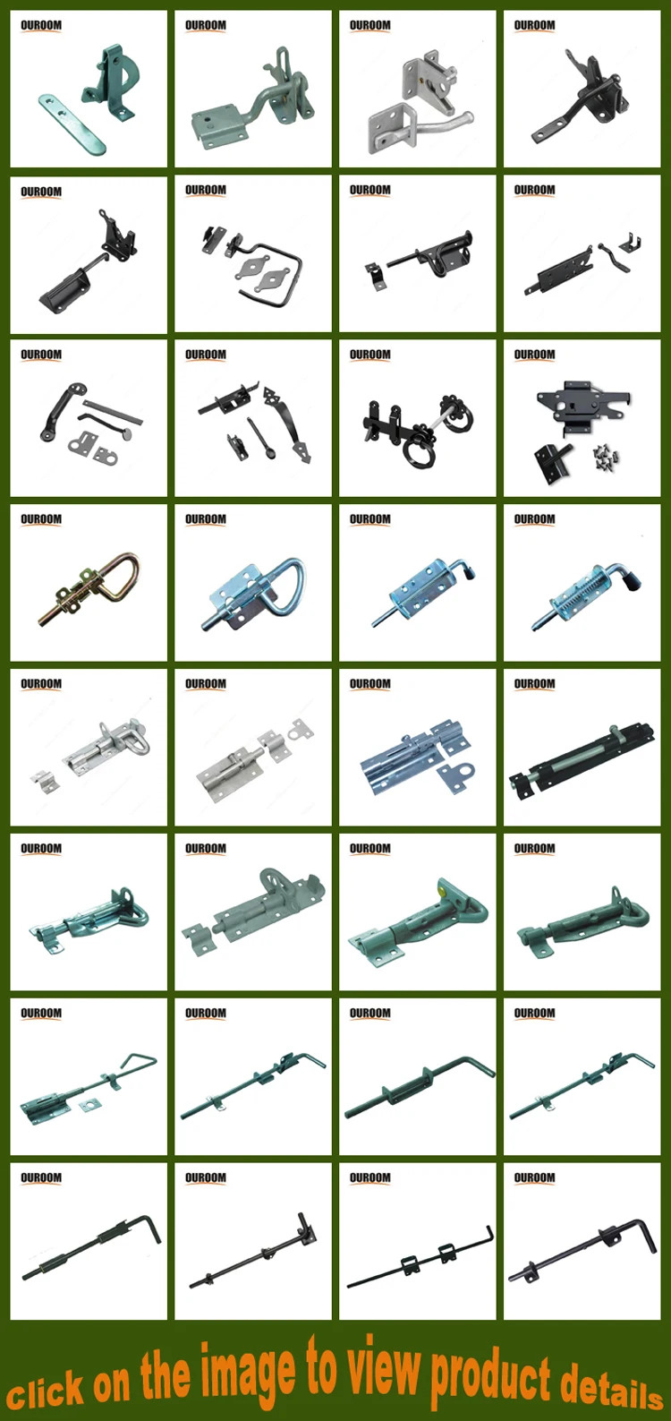 Cerradura De Perno Para Puerta De Garaje,Producto Personalizado,Oem