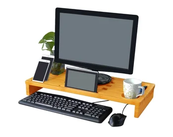 Modern Styles Bamboo Monitor Stand From Fujian China Factory View