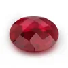 Synthetic Red Ruby, Round Double Checkboard Ruby, Wholesale Ruby Stone