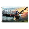 TRUMP Never Ending Story Flag 3x5 FT Trump Ride Eagle Air Force Banner