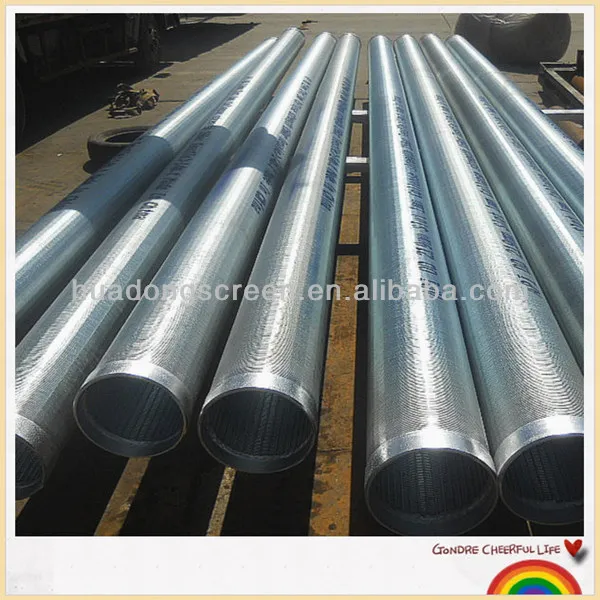 product-600-600 Johnson wedge wire stainless steel 316l perforated screen pipe