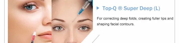 TOP-Q 10ML HA Injectable Dermal Fillers Facial Lifty Body Beauty Injection Hyaluronic Acid