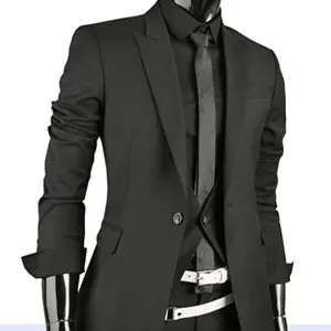 designer suit black