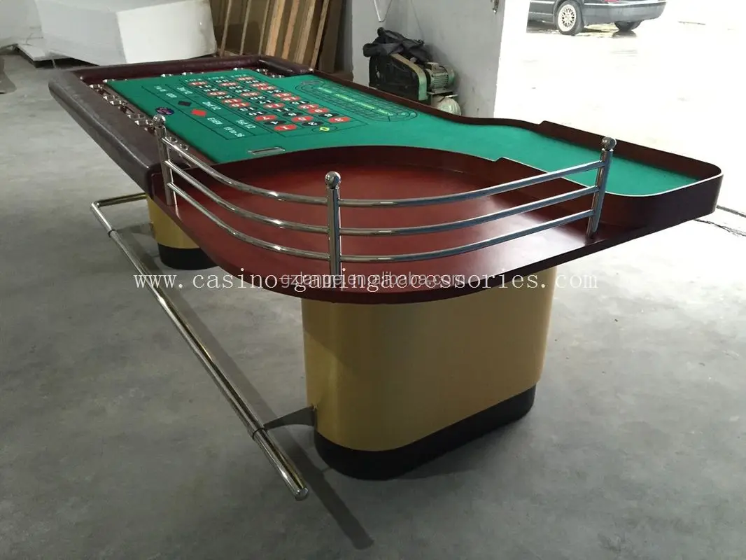 Factory Direct High Quality Customized Roulette Layout Casino Table