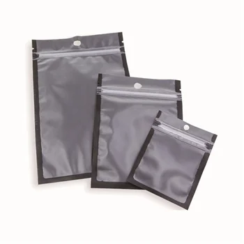 black ziplock bags