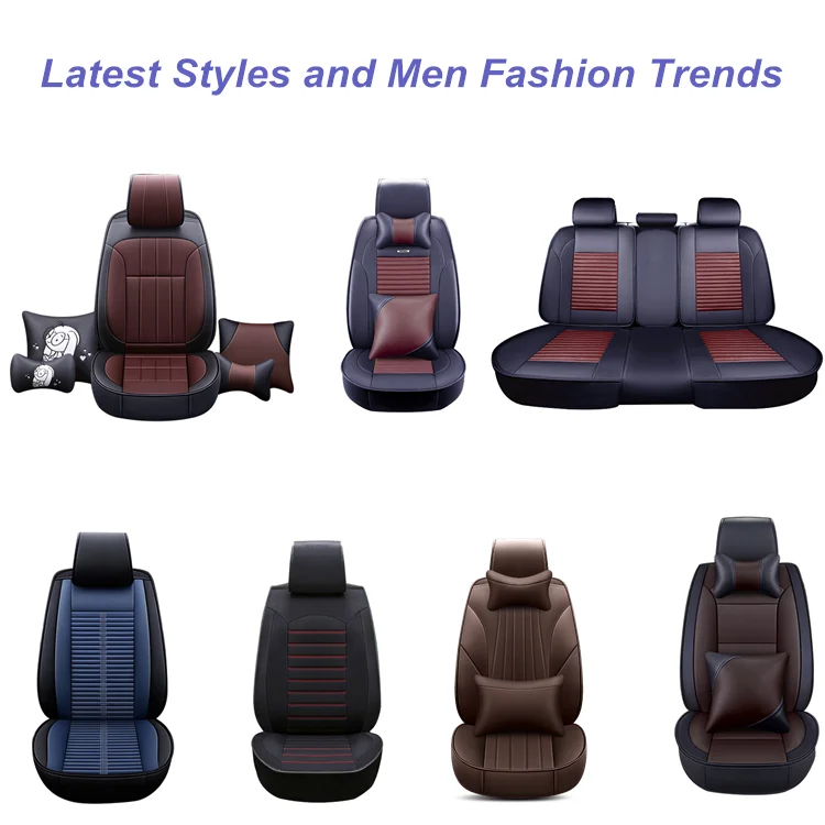 Fashion Design Waterproof Car Accessories Auto Seat Cushion Cover Full