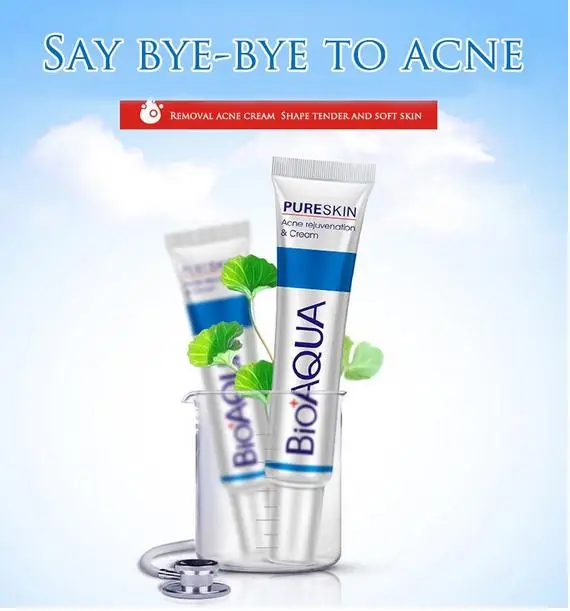 Bioaqua face cream anti acne treatment cream oil control Moisturizing Acne Scar Remover Pores acne cream