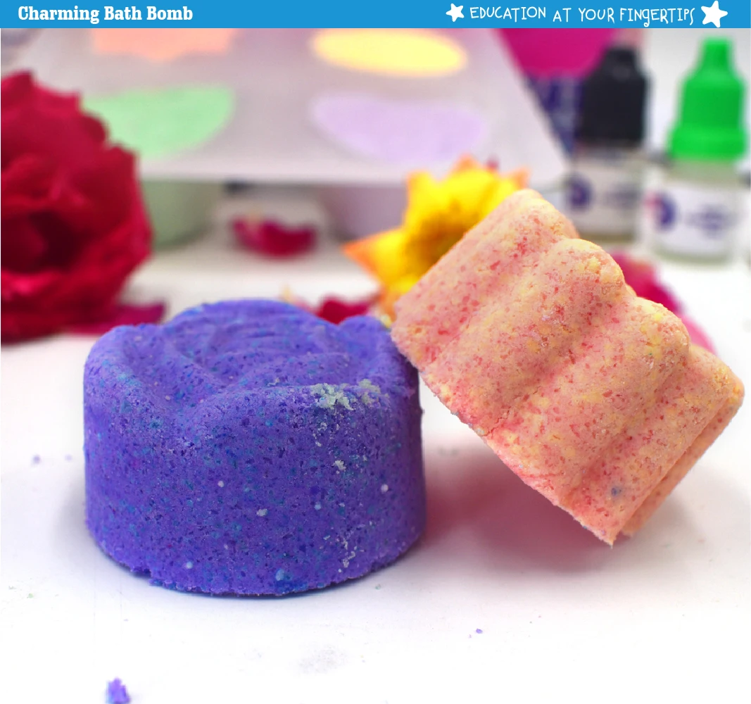 Diy Stem Colorful Bath Bomb Chemistry Set For Kids Educational Science