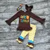/product-detail/baby-girls-halloween-clothing-girls-give-pumpkin-thanks-outfits-children-brown-top-with-polka-dot-pant-with-accessories-60534925026.html