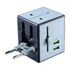 UK EU USA AU Universal World Wide Travel AC Power USB Charger Plug Adaptor Converter