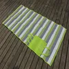 ZNZ Eco-friendly material fire-resistant foldable plastic woven beach mats foldable portable beach mat outdoor camping mat