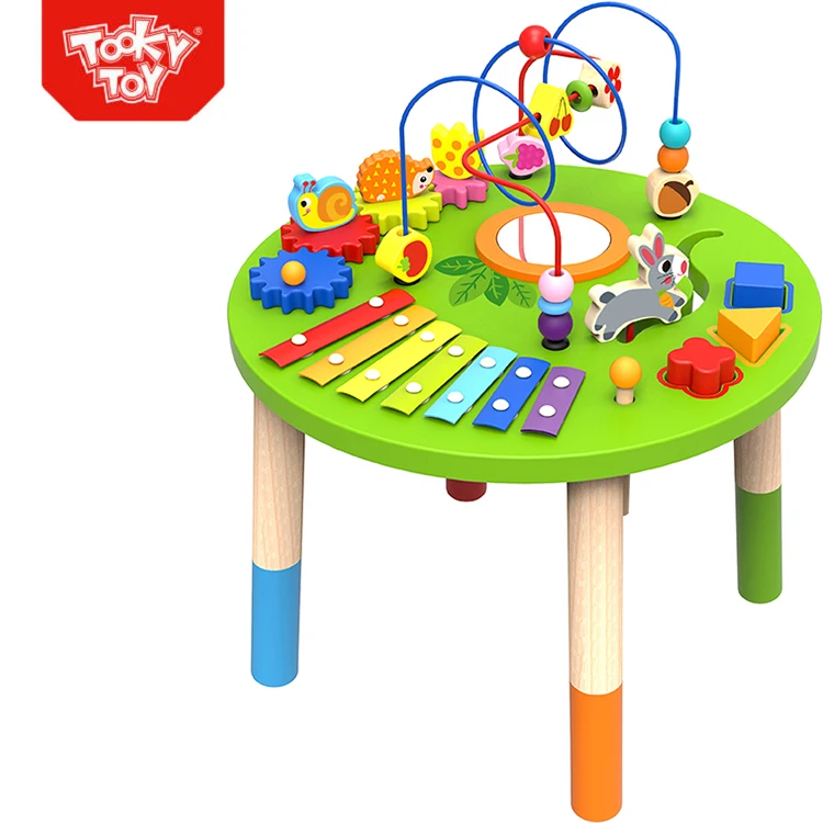 Wood Beads Games Activity Table Toy For Kids - Buy Activity Table ...