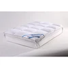 Manufacturer supply breathable bed mattress topper pad mattress topper quilted satin bedspread