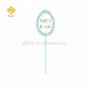 2018 New Products Easter Eggs Decoration Bar Tools Party Decoration Ps Plastic Coffee Stir Stick