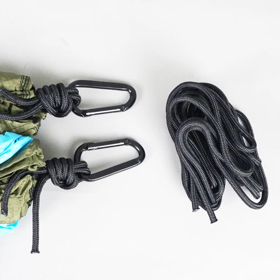 Parachute Portable Nylon Camping Hamaca Hammock With Tree Straps