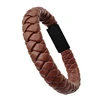 Free shipping Top Quality 22cm Leather Braided Bracelet Data Charging Line USB Cable For Iphone For Android For Type- C