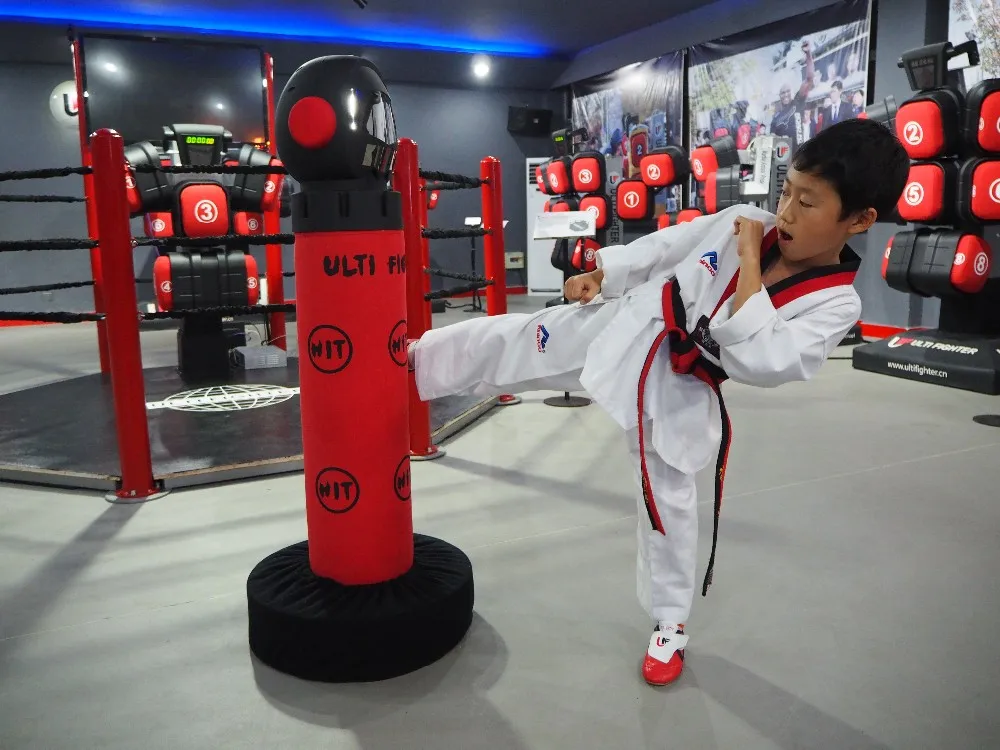 karate kicking dummy