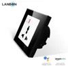 2019 hot sale remote control wifi wall socket from LANBON Professional manufacturer of building material wall switch wall socket