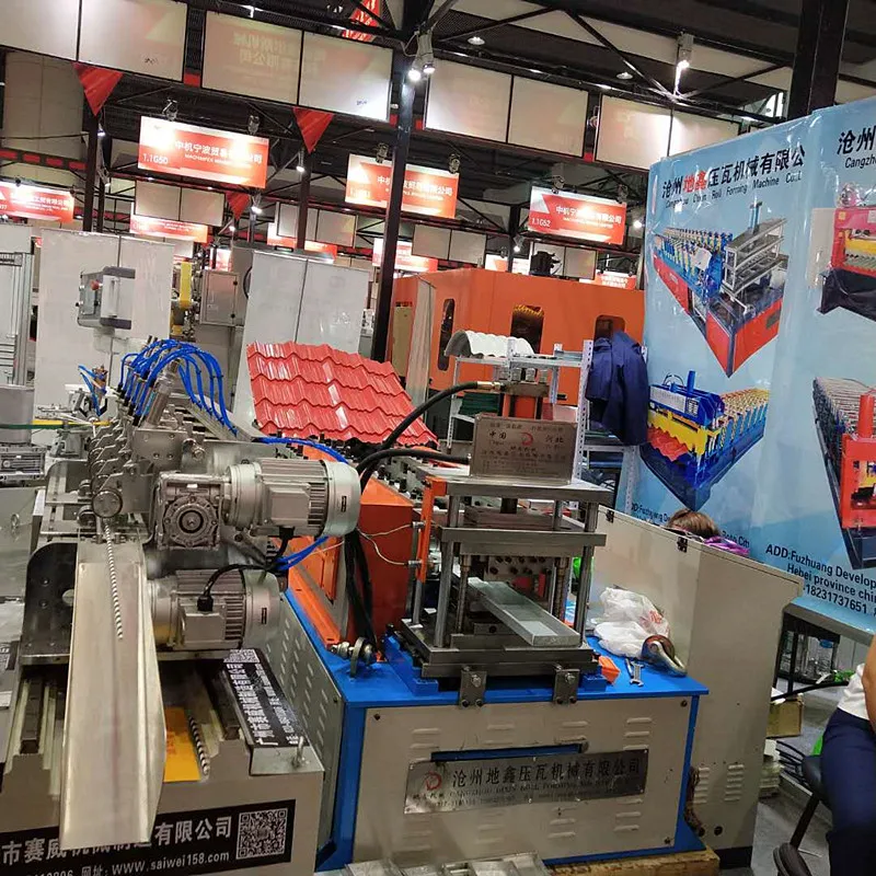 Three Cold Glazed Roll Forming Machine