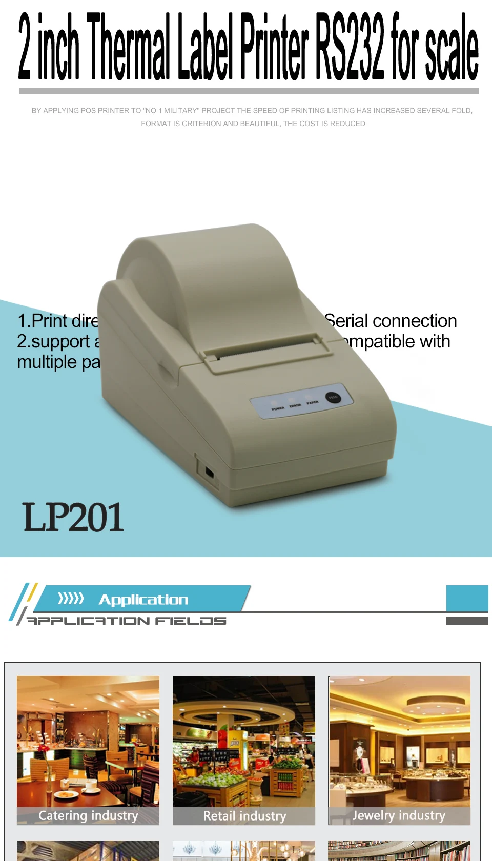 2 inch label printer