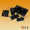 AA AAA C D 9V size battery holder /box /retainer/case with wies , cover and switch