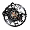 We can do it Vinyl Record Wall Clock Wall Art Clock Silhouette Decor Fighting Winner For Boys Room Wall Clock Modern