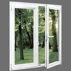Best quality aluminum glass casement entry doors office swing doors