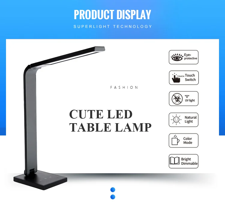 Cheap Price! Grand and Slim mini foldable led desk lamp