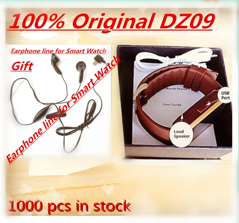 smart watch DZ09 for Android phone with SIM Card camera SMI TF men bluetooth wristwatch smartwatch