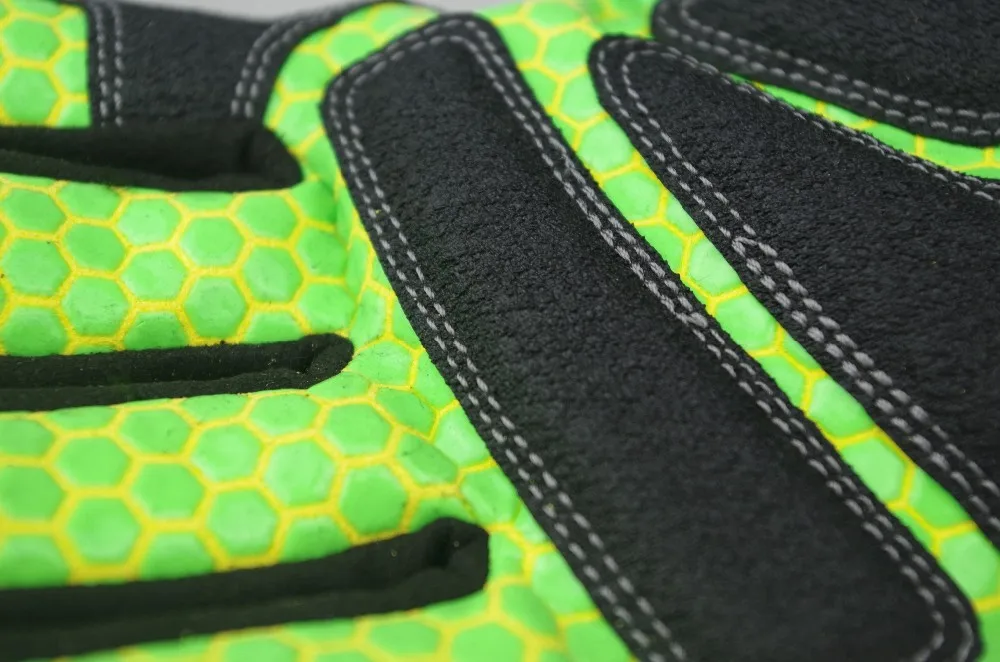 Ce En388 4131 High Visibility Smart Phone Sensitive Gloves Impact