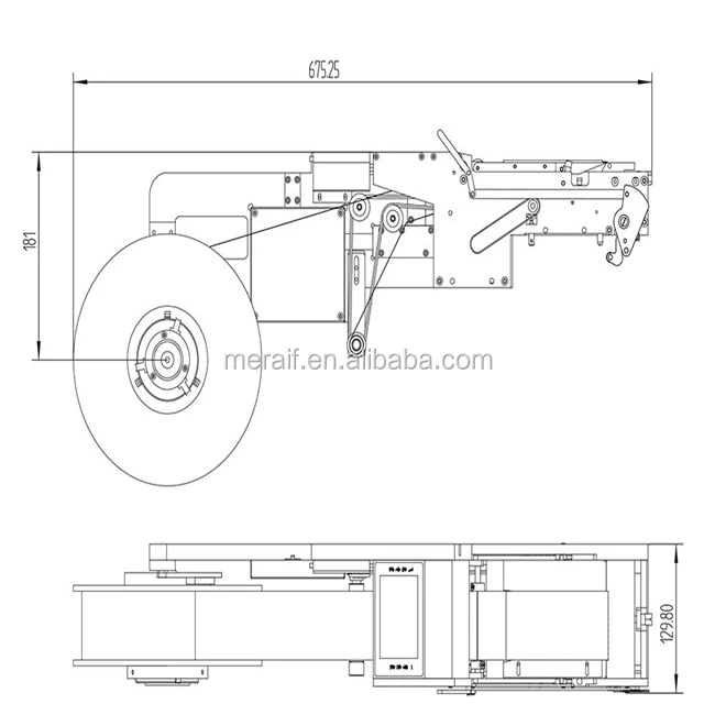 SMT Yamaha label feeder,Automatic SMT sticker feeder labeling machine for Yamaha Juki pick and place machine