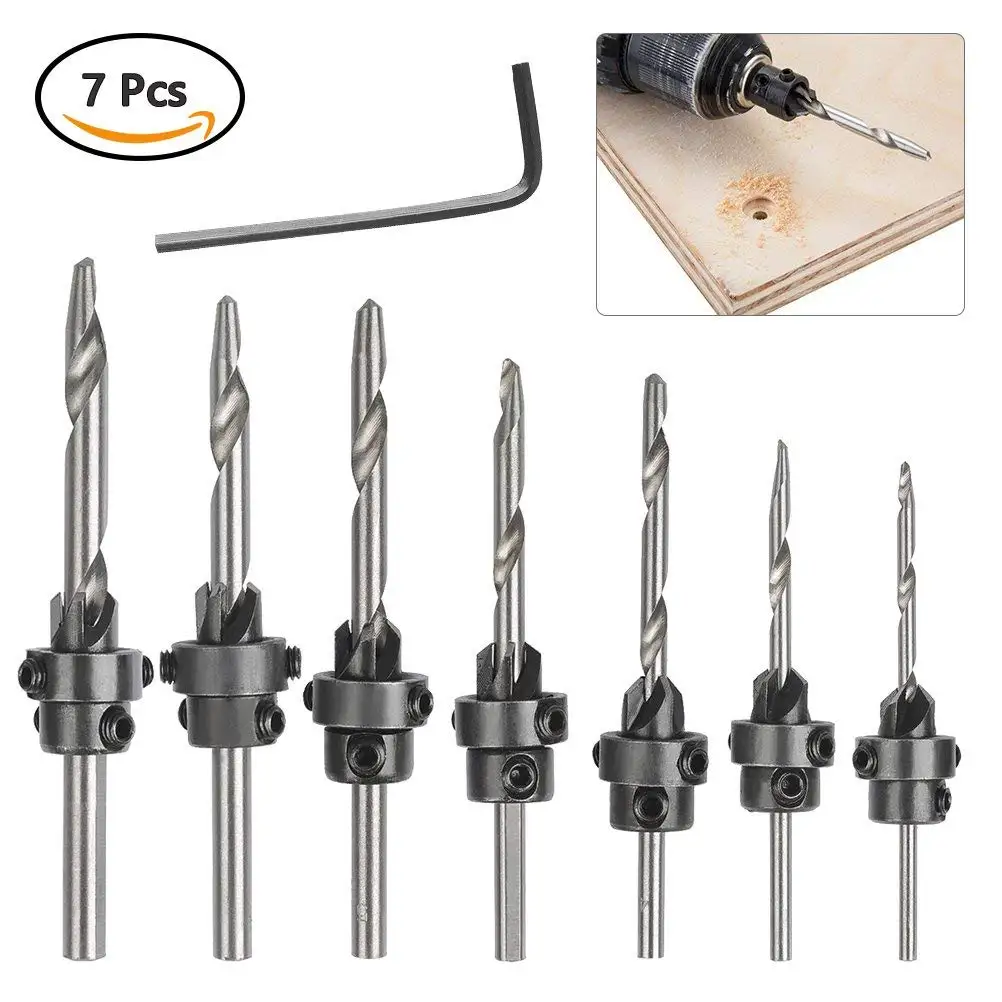 Snappy Flat Bottom Counterbore Countersink 3/8 in Drill Bit x 1 Bore ...