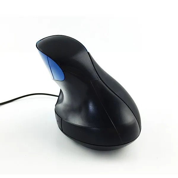 Human Engineering Mouse Delux Wired Ergonomic Vertical Mouse for PC Laptop Computer