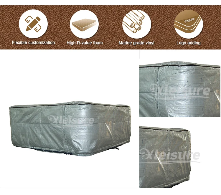 Alloy Hot Tub Spa Cover Protector , Protecta Spa Cover UV - Resistant