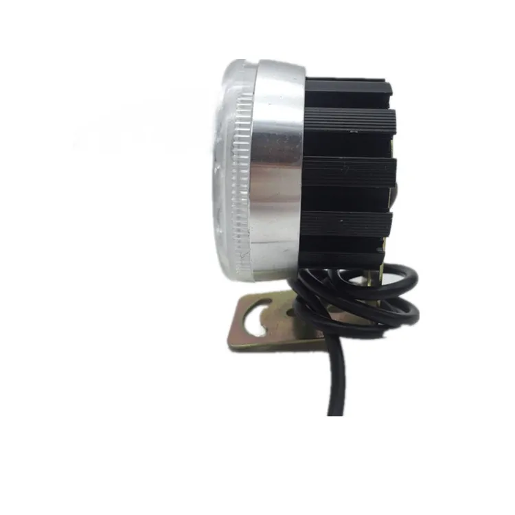 Faro de motocicleta de 6 LED con luz LED de 12 V de anillo múltiple para motocicleta y motocicleta Faro de motocicleta de 18 w LED